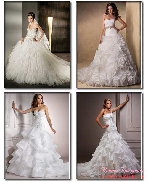 Пышные свадебные платья 2013